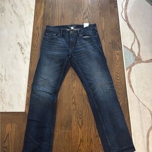 Banana Republic Men's Slim Jeans - Dark Blue